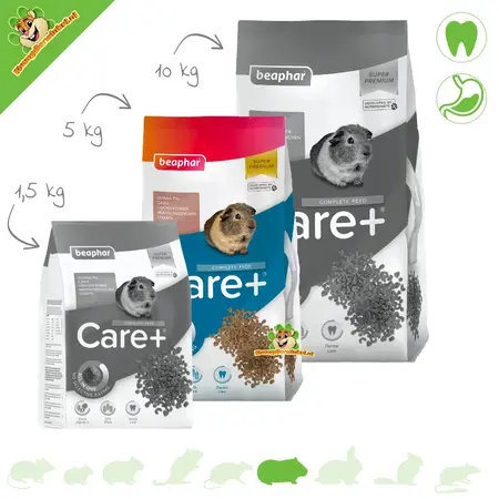 Beaphar Alimento para cobayas Care Plus - Alimento saludable para cobayas