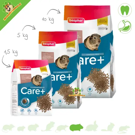Beaphar Alimento Care Plus para cobayas: nutrición saludable para cobayas.