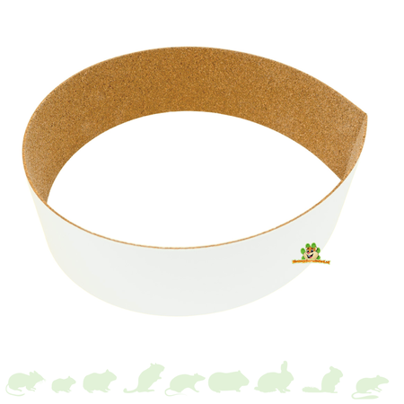 Getzoo Insert en liège Getzoo pour roue d'exercice en plastique 27 cm