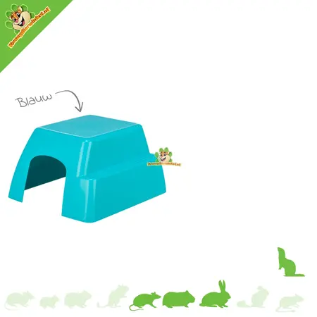 Trixie Trixie Iglu-Haus aus Kunststoff, 29 cm, für Ratten, Meerschweinchen und Zwergkaninchen