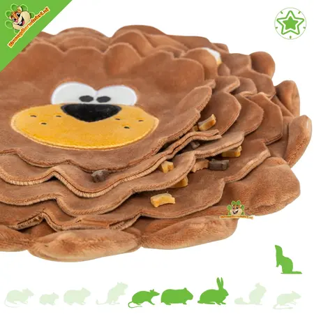 Schnuffelmatte Löwe 26 cm