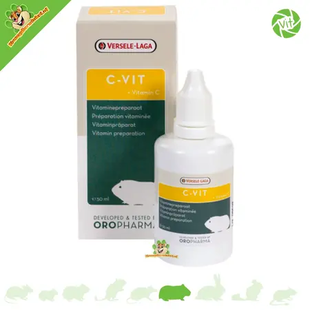 Versele-Laga C-vit Multivitamine Cavia’s 50 ml – Extra vitamine C & weerstand