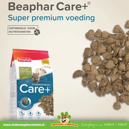 Beaphar Beaphar Care+ Aliment complet pour souris et gerbilles 500 g