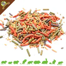 Pellets de mezcla explosiva de vegetales