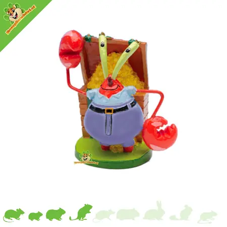 SpongeBob Hamsterscaping – Unique Decoration & Hiding Places for Small Rodents