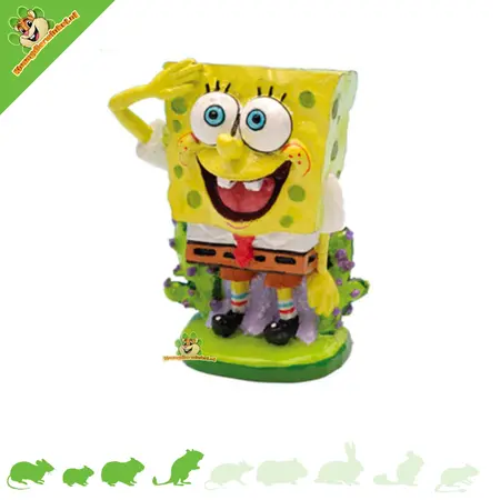 SpongeBob Hamsterscaping – Unique Decoration & Hiding Places for Small Rodents