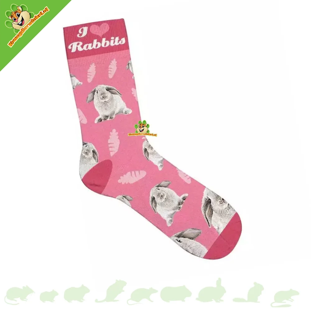 Socken Kaninchen Rosa