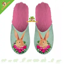 Chaussons Lapin Rose