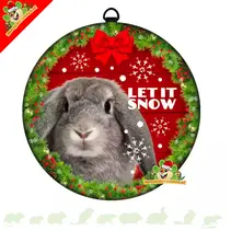 Décoration de Noël Lapin