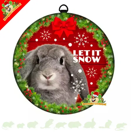 Weihnachtsschmuck Kaninchen