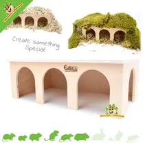 Maison de station pour cobayes vierge 45 cm