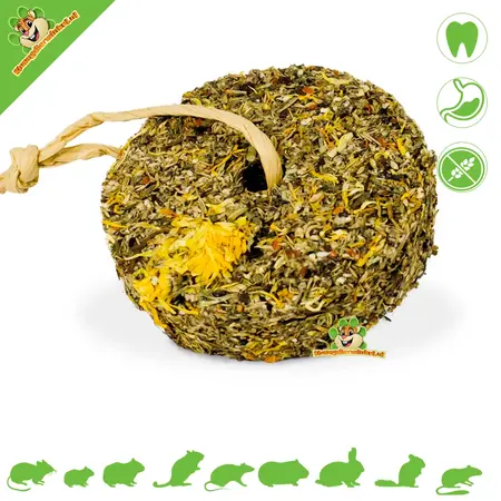 JR Farm Grainless Herb Wheel Dandelion & Marigold