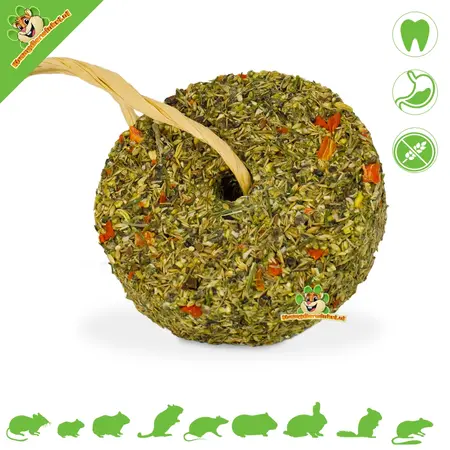 JR Farm Roue d'herbes sans grains Carotte et persil