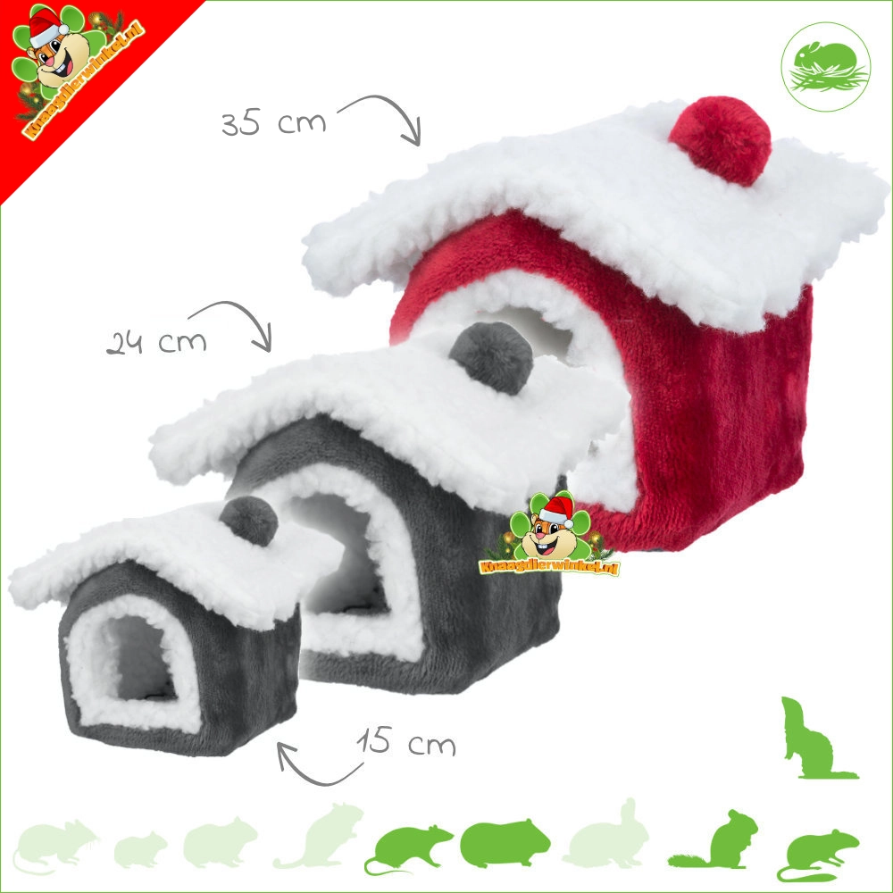 Trixie Casa navideña de peluche