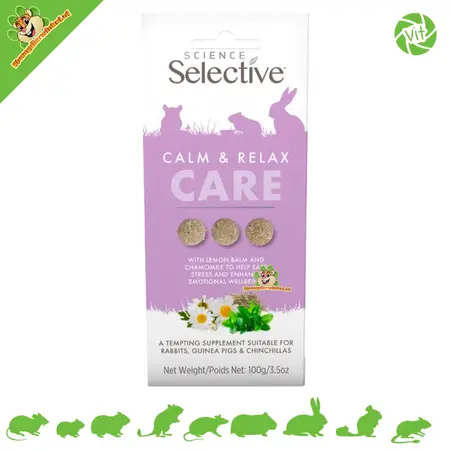 Supreme Suplemento para el cuidado calmante y relajante de Science Selective para roedores