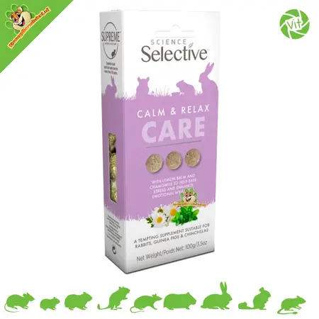 Supreme Suplemento de cuidado selectivo Science Calm and Relax para roedores
