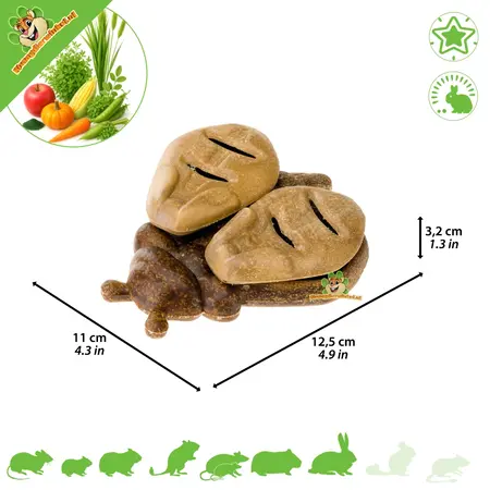 Ferplast Veggie Bites Forage Bite 12.5 cm for rodents & rabbits