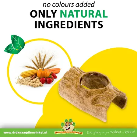 Ferplast Tronco Veggie Bites de 15,5 cm para roedores pequeños