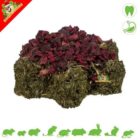 Grain-free Christmas Star 80 grams Grain-free for rodents & rabbits!
