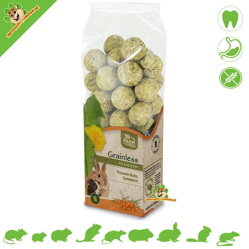 JR Farm Bolas de vitaminas SALUD sin granos Espino amarillo