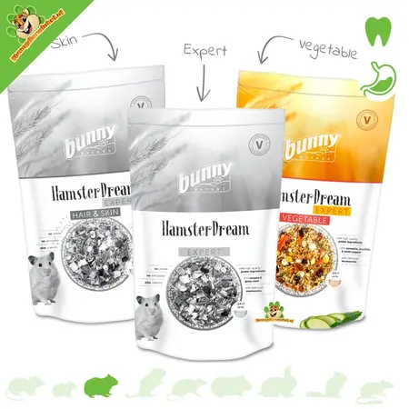 Bunny Nature Alimento para hámster Hamster Dream Expert, 500 gramos.