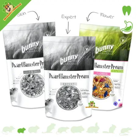 Bunny Nature DwerghamsterDroom Expert 500 gram