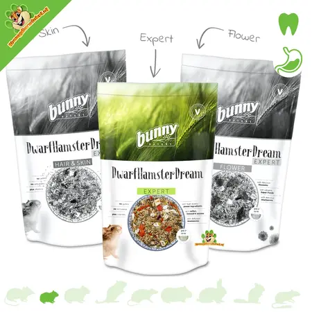 Bunny Nature DwerghamsterDroom Expert 500 gram