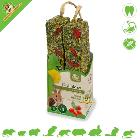 JR Farm Piel y pelaje de Farmys Health sin granos