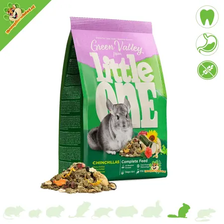 Mealberry Little One Green Valley Pokarm dla szynszyli, bez zbóż