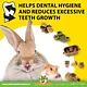 Ferplast Gemüse-Bites-Blüten – Essbarer Blütensnack für Nagetiere und Kaninchen
