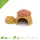 Ferplast Natural Veggie Bites House with food bowl for small rodents