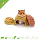 Ferplast Natural Veggie Bites House with food bowl for small rodents