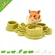 Ferplast Natural Veggie Bites Veggie Foraging Food Bowls for Rodents and Rabbits