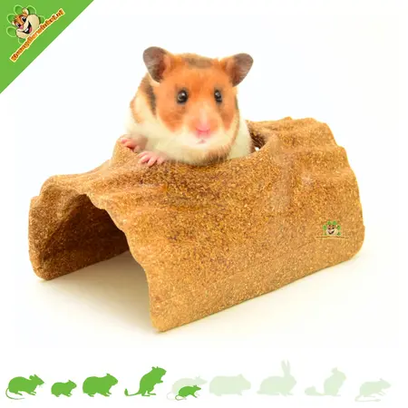Ferplast Veggie Bites Log 15,5 cm für kleine Nagetiere