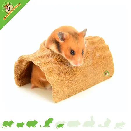 Tronco Veggie Bites de 15,5 cm para roedores pequeños