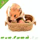 Ferplast Veggie Bites Strawberries in an edible basket – Healthy nibbling fun for rodents and rabbits