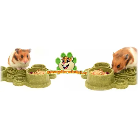 Ferplast Cuencos de comida para roedores y conejos Natural Veggie Bites