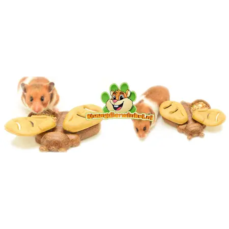 Ferplast Veggie Bites Futterhappen 12,5 cm für Nagetiere & Kaninchen