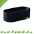 Quapas! Ceramic Food and Drink Bowl Oval Black 16.5 cm