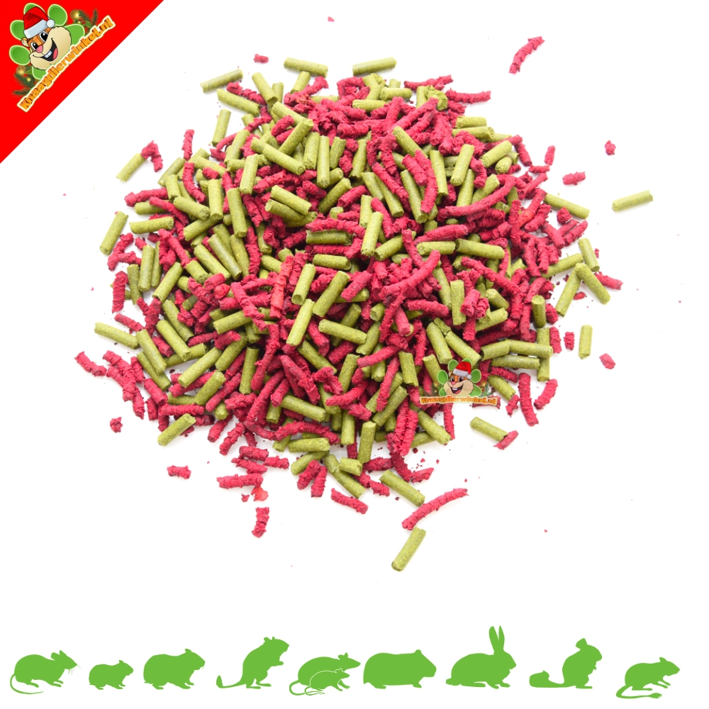 Knaagdier Kruidenier Christmas Mix Pellets Beetroot & Parsley