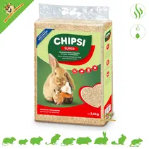 Granulado de fibra de madera súper resistente 3,4 kg