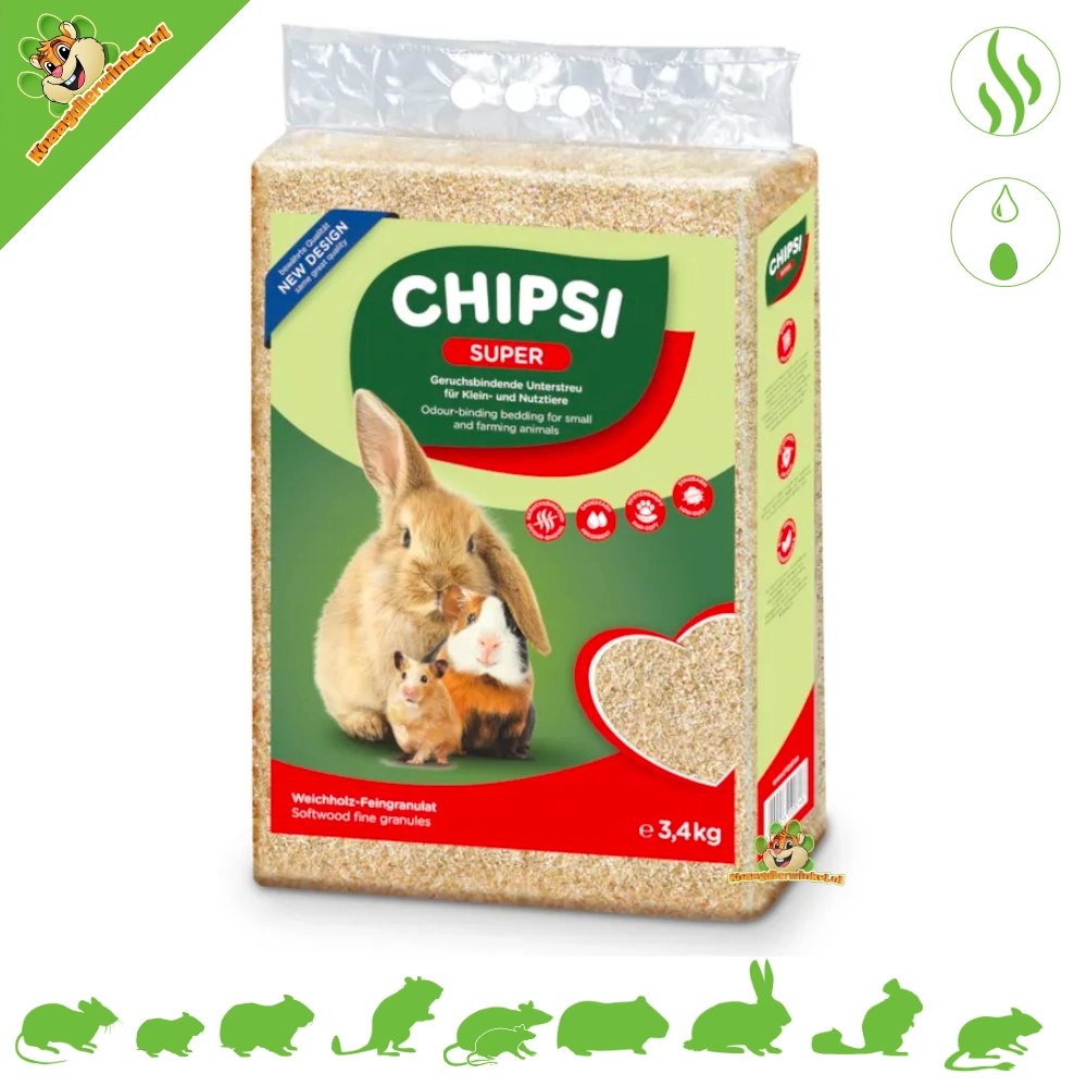 Chipsi Super Holzfasergranulat