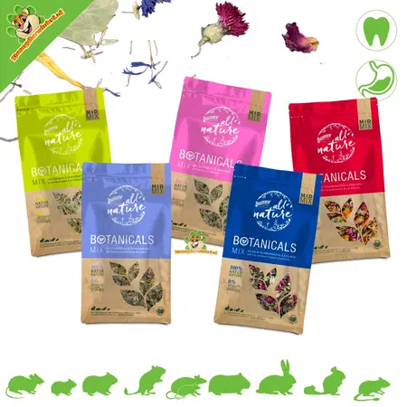 Bunny Nature BOTANICALS Mid Mix – Naturel, idéal comme collation ou complément nutritionnel