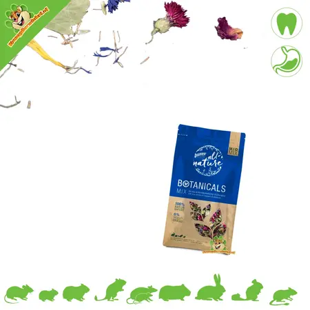 Bunny Nature BOTANICALS Mid Mix – Naturel, idéal comme collation ou complément nutritionnel