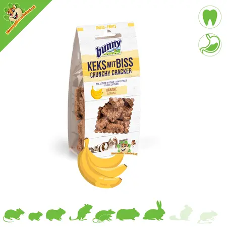 Bunny Nature Bunny Nature Crunchy Cracker – zdrowa i chrupiąca przekąska z inuliną