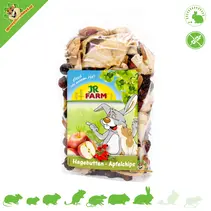 Chips d'églantier et de pomme