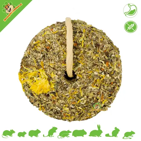 JR Farm Roue d'herbes sans grains Pissenlit et souci