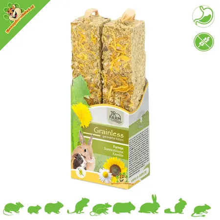 JR Farm Grainless Farmys Zonnebloem & Kamille Sticks