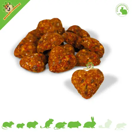 JR Farm Corazones de fresa