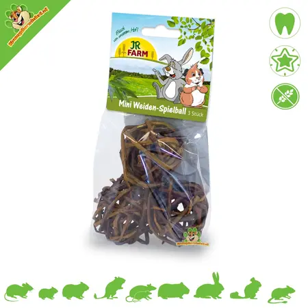 JR Farm Mini piłeczki do gry w wierzbę łąkową